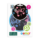 31" Latex Balloon Boy? Girl? With Confetti 1Ct