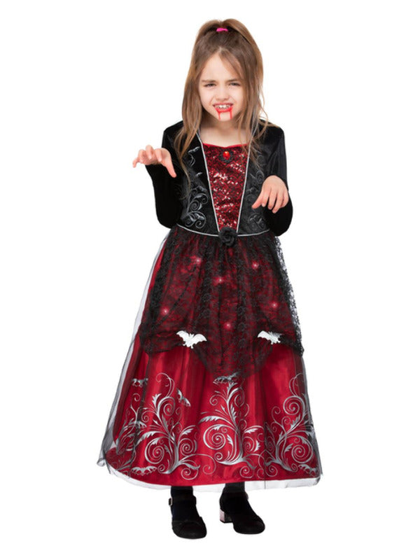 Deluxe Vampiress Costume Light Up Dress