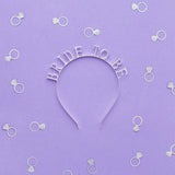 Silver 'Bride To Be' Metal Headband