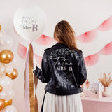 Future Mrs Jumbo 18" Balloon With Tassels & 9 Sticker Sheets