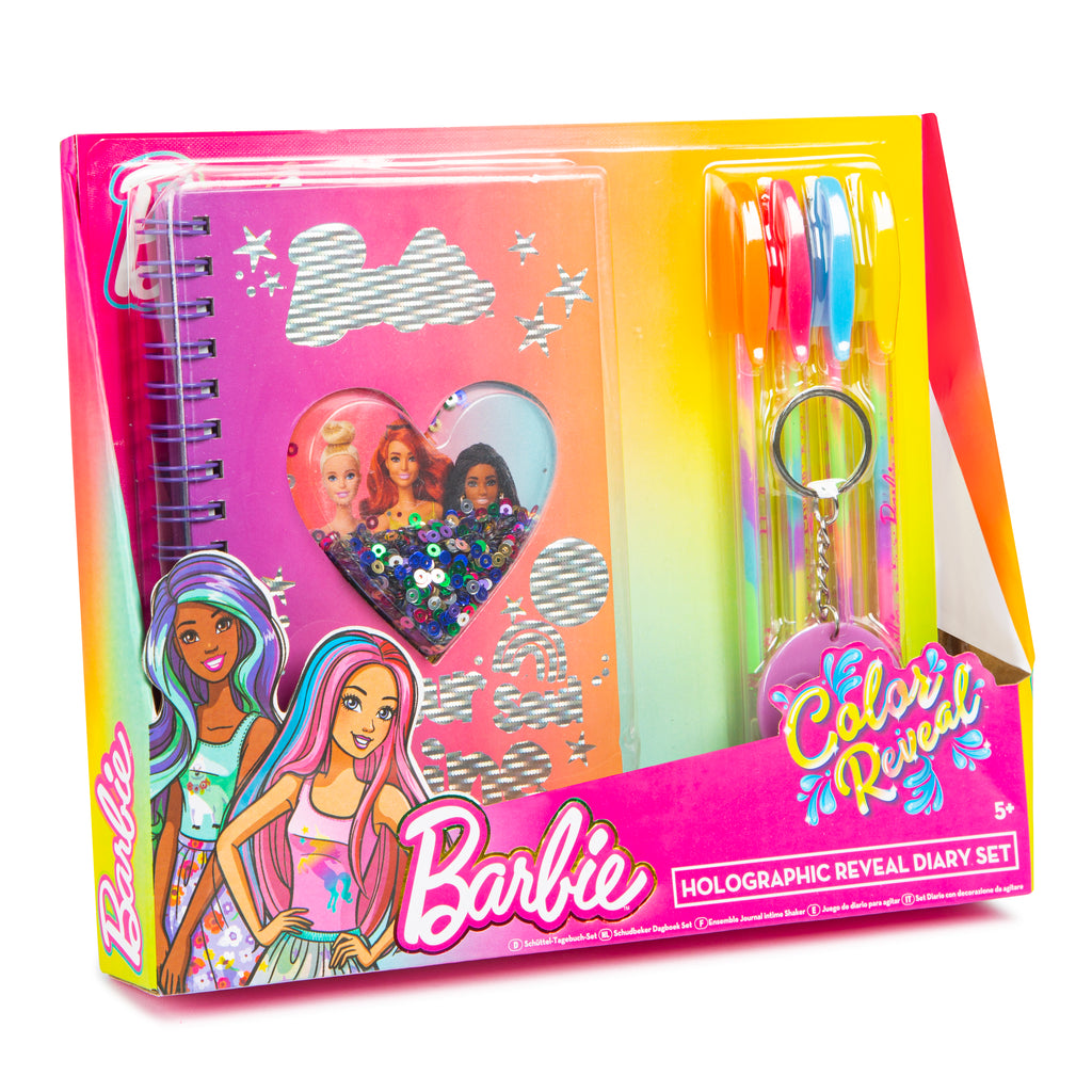 Barbie Shaker Diary Set