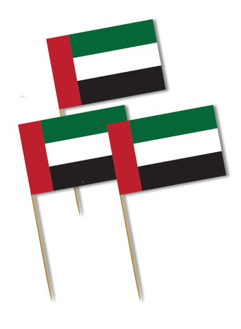  UAE Flag Cocktail Sticks