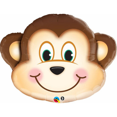 Special Shapes Mischievous Monkey Foil Balloon