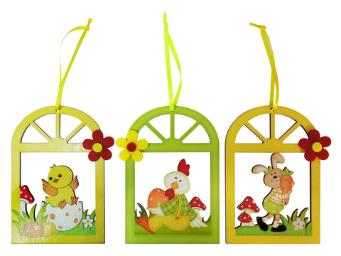 Easter Hanging Decorations 3Pcs/pack