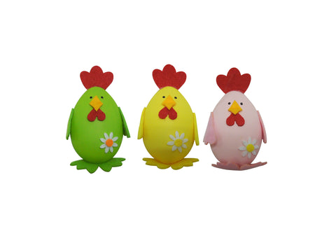 Easter Chicks Decoration 3PC