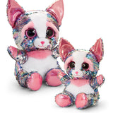 Glitter Motsu With Heart 4 Asstd 20cm