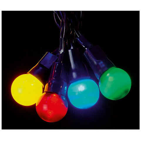 50 LED Pearl Lights, Multi-Action, Multi-Colour, 5m