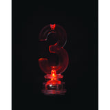Flashing Candle Holders # 3 With 4 Birthday Candles