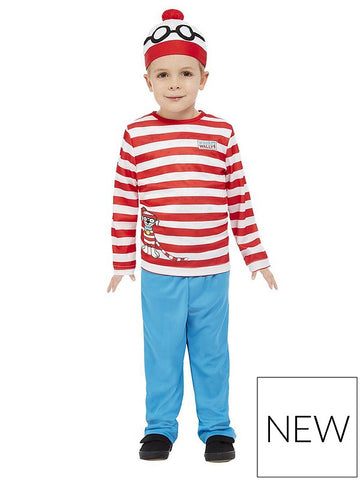 Where’s Wally Toddler Costume 