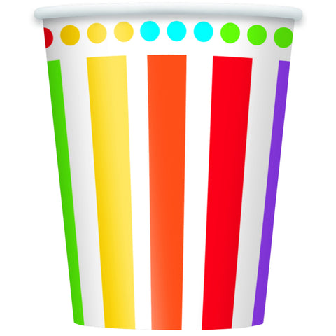 Rainbow Birthday Cups