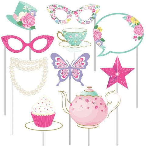Floral Fairy Sparkle Photo Booth Props Assorted 