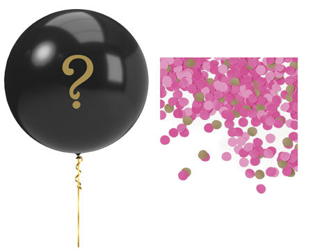 Baby Shower Décor Gender Reveal Balloon Kit Pink