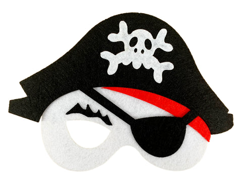  Child Pirate Masks 2pcs/pack