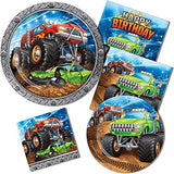 Monster Truck Rally Luncheon Plate