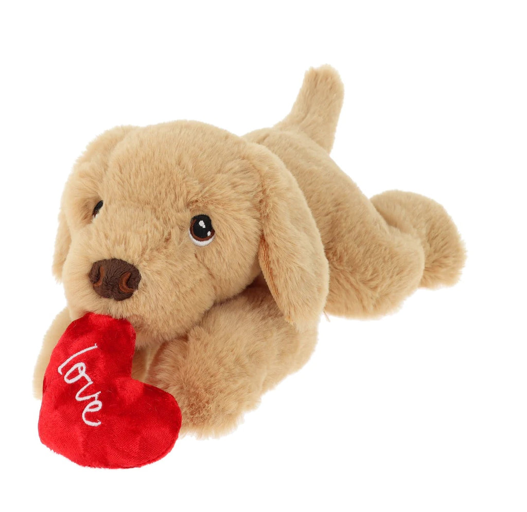 30cm Keeleco Labrador with Heart