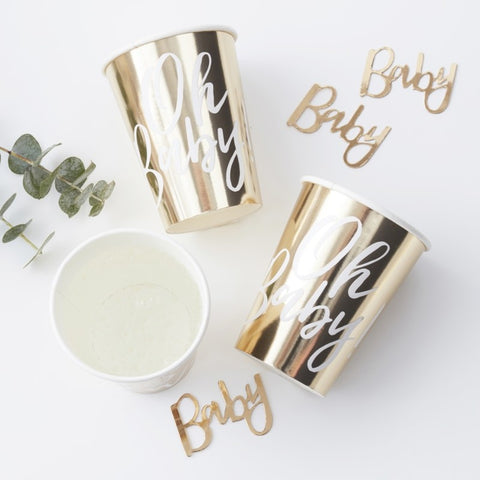Oh Baby Cup Gold