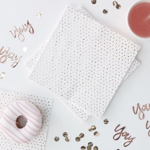 Pick & Mix Rose Gold Napkin