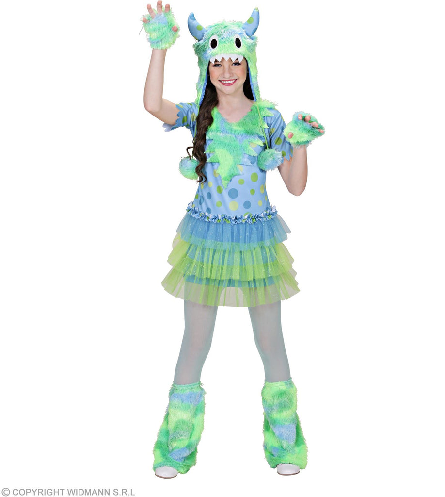 Monster Girl Dress, Headpiece, Gloves, Leg Warmers 3 Assorted