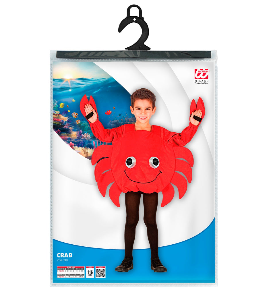 Crab Overalls Child Costume