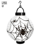 Led Light Spiderweb Lantern 20Cm