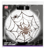 Led Light Spiderweb Lantern 20Cm