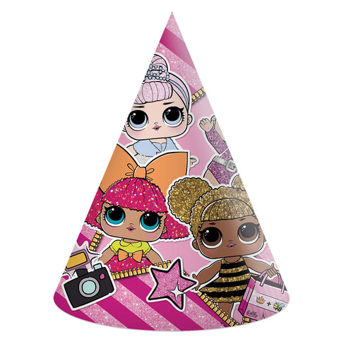 LOL Paper Hats 6Ct