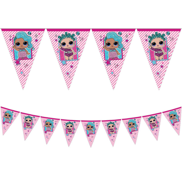 LOL Triangle Flag Banner (9 flags) 1Ct