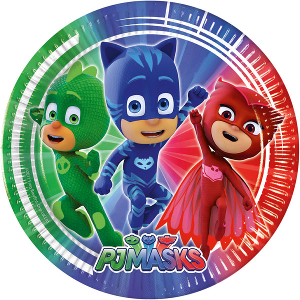 PJ Masks FSC Paper Plates Next Generation Large 23cm 8Ct