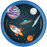 Rocket Space FSC Paper Plates Next Generation Medium 20cm 8Ct