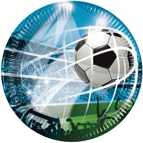 Soccer Fans FSC Paper Plates Next Generation Medium 20cm 8Ct