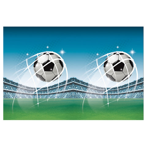 Soccer Fans Plastic Tablecover 120x180cm 1Ct