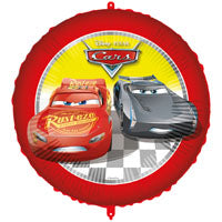 Cars 3 Round Foil Balloon 46cm