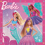 Barbie Two-Ply Paper Napkins 33x33 cm. FSC 20Ct