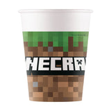 Minecraft FSC Paper Cups 200ml 8Ct