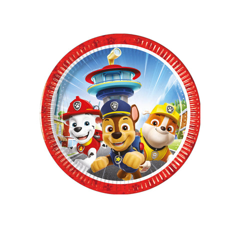 Paw Patrol FSC Paper Plates Next Generation Medium 20cm 8Ct