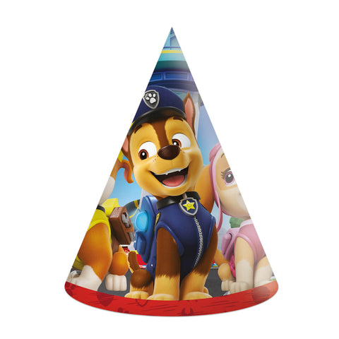 Paw Patrol FSC Paper Hats 6Ct