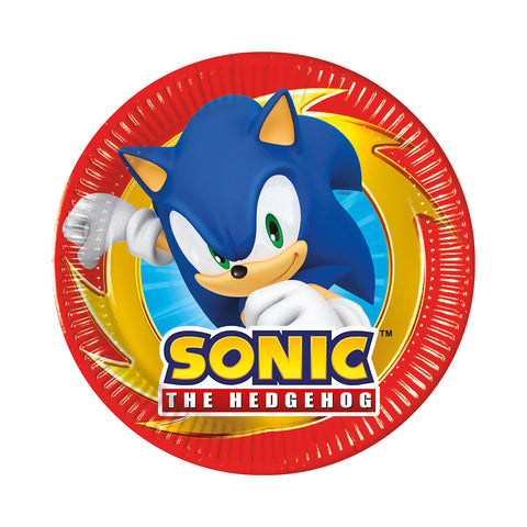 Sonic FSC Paper Plates Next Generation Medium 20cm 8Ct