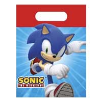 Sonic FSC Paper Party Bags 4Ct