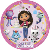 Gabby's Dollhouse FSC Paper Plates Next Generation Medium 20cm 8Ct
