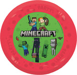 Minecraft Party Reusable Plates 21cm 4Ct