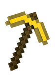Child Minecraft Gold Pickaxe