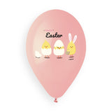 13" Happy Easter Latex Balloon 50ct