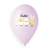 13" Happy Easter Latex Balloon 50ct