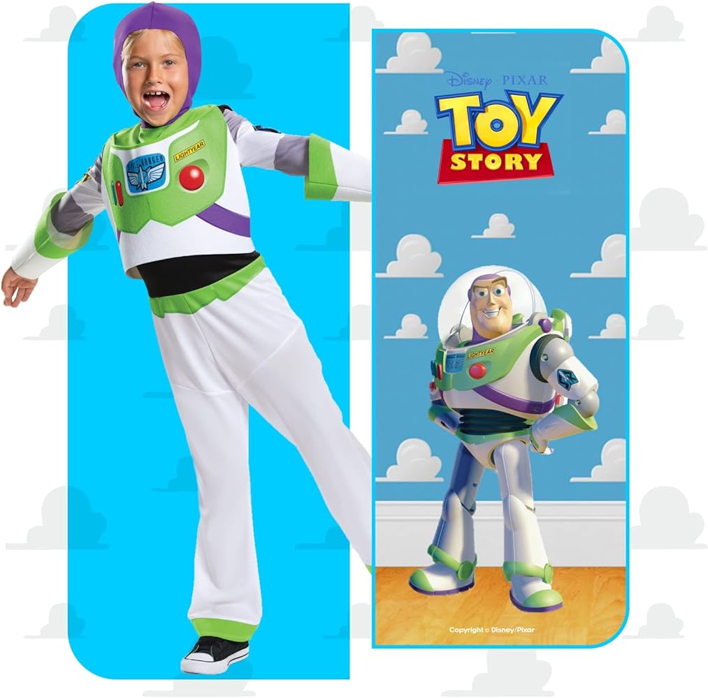 Disney Pixar Toy Story Buzz Deluxe Boy Costume