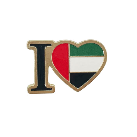 UAE Flag Magnet Pins 2 Pack – National Day Magnetic Badge for Men, Women & Kids, Patriotic UAE Flag Accessory for Events, Parades & Celebrations (3 x 2cm)