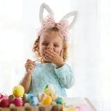 Bunny Headband Multi-Color Pack | Soft Plush Rabbit Ears for Easter & Costumes | Universal Fit Party Accessories for All Ages