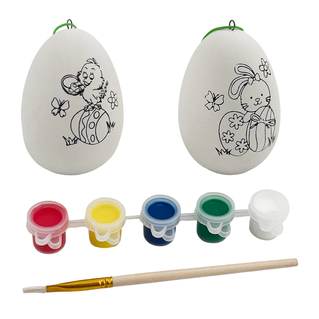 Easter Eggs Painting Set – 2-Pack DIY Craft Kit for Kids’ Easter Egg Decorating