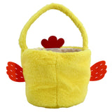 Chick Plush Bag 20x20x35cm – Soft Yellow Easter Tote for Egg Hunts & Party Favors