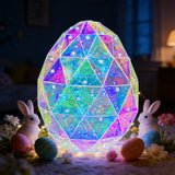 LED Egg Decoration Crystal Colour – Light-Up Easter Ornament for Nightstand & Tabletop
