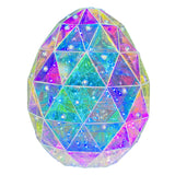 LED Egg Decoration Crystal Colour – Light-Up Easter Ornament for Nightstand & Tabletop